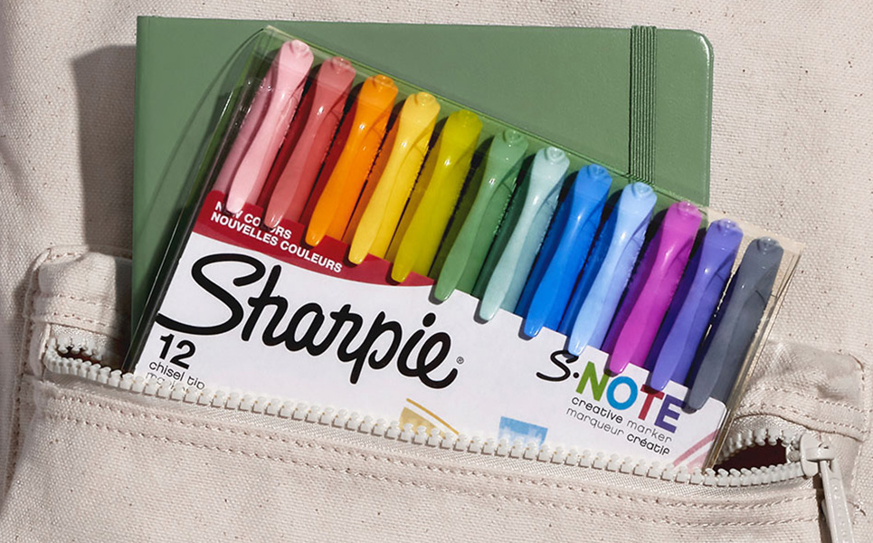 sharpie homepage 2 in 1 creative marker s note