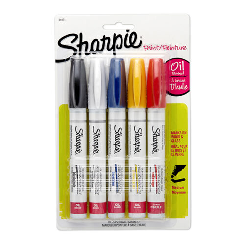 Sharpie Medium Paint Markers Assorted 5 Pack 3 404373e056e4cce28436356c34eb7475