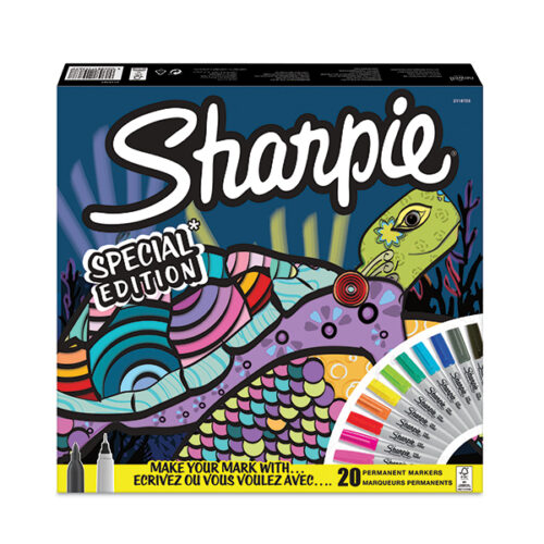 Sharpie Fine Permanent Markers Assorted Turtle Big Pack 20 ( 3 af2867dbe71c4a5295e13313c92950c0